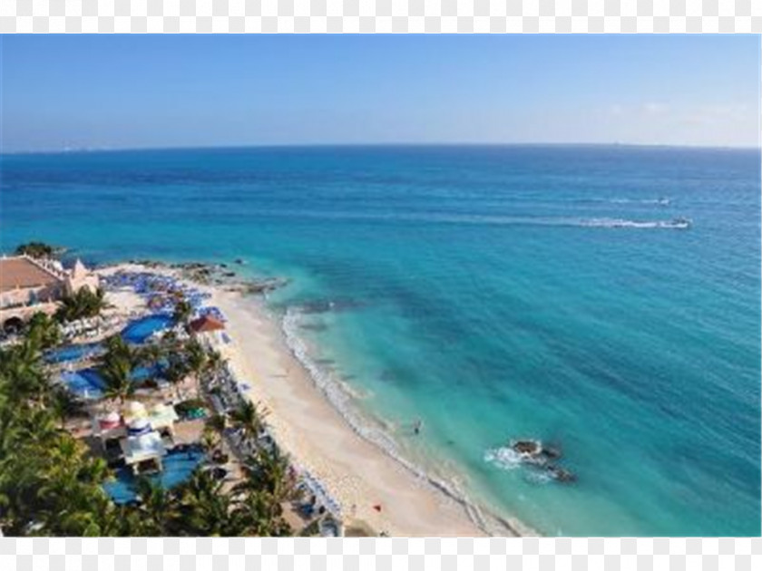 Cancun Promontory Vacation Beach Ocean Inlet PNG