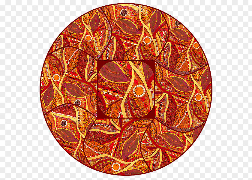 Circle Paisley Organism PNG