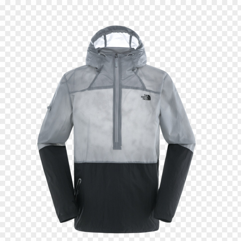Gray Macadam Hoodie Jacket Clothing The North Face Eider PNG