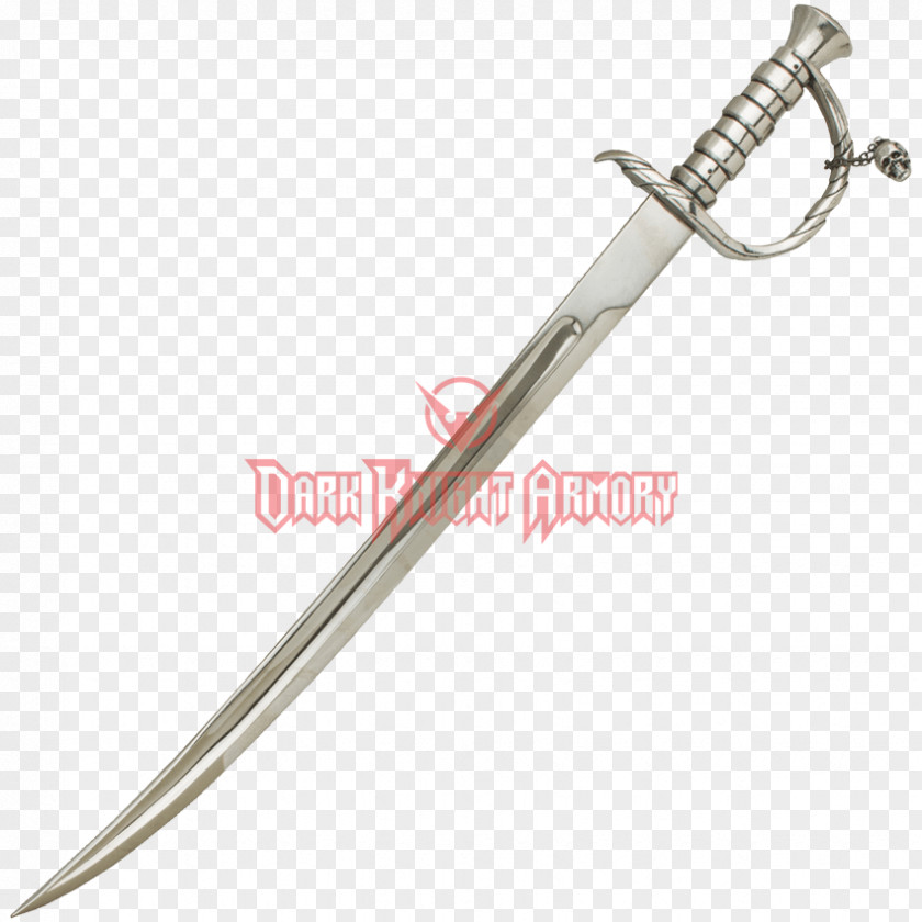 Knife Sabre Cutlass Dagger Basket-hilted Sword PNG