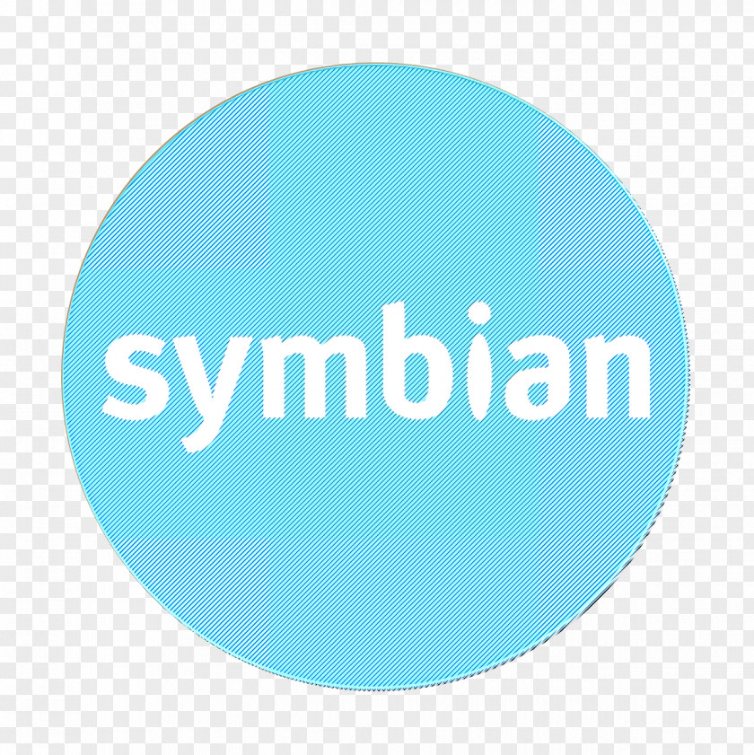Label Teal Symbian Icon PNG