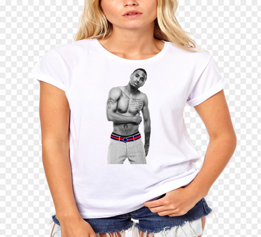 Trey Songz T-shirt Top Sleeve Blouse PNG