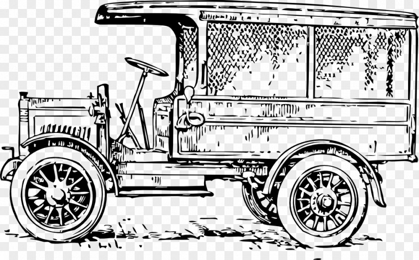 Car Vintage Pickup Truck Clip Art PNG