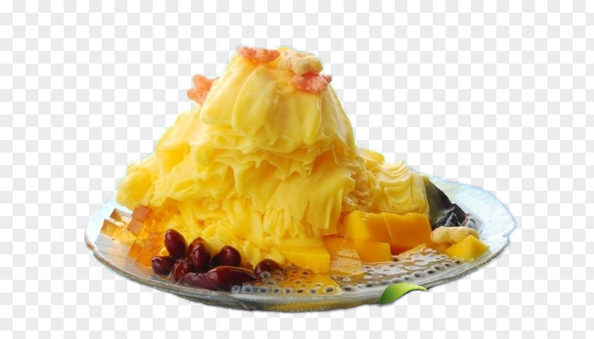 Delicious Desktop Fruit Ice Baobing Snow Cone Shaved Crusher PNG