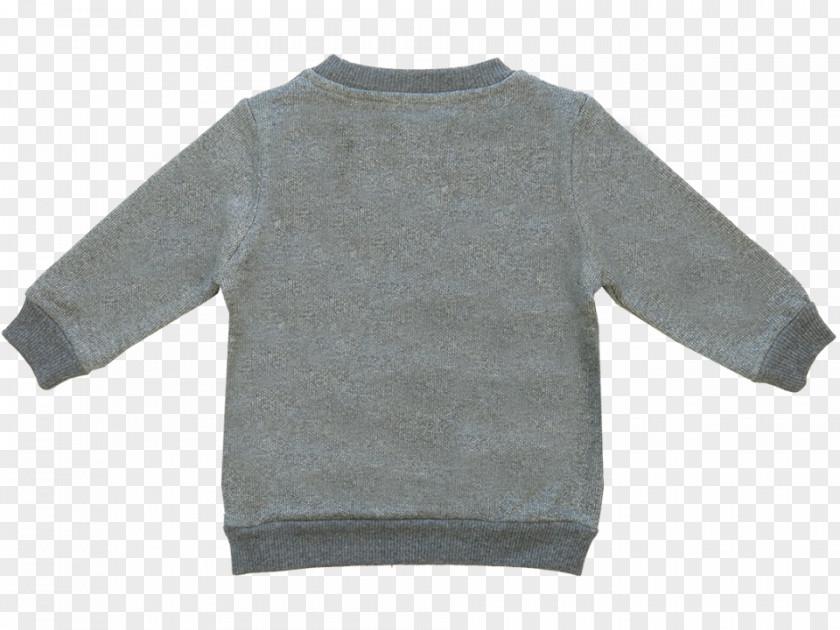 Hahaha Sleeve Sweater Outerwear Grey PNG