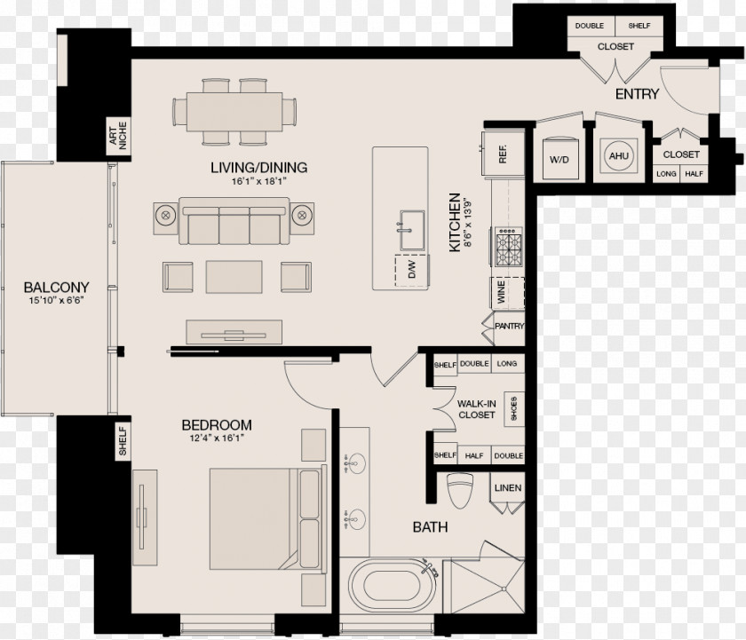 House Market Square Tower Architecture Floor Plan PNG
