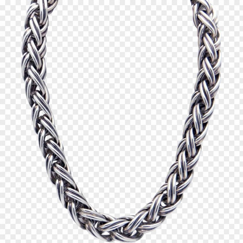 Necklace Chain Jewellery Silver Choker PNG