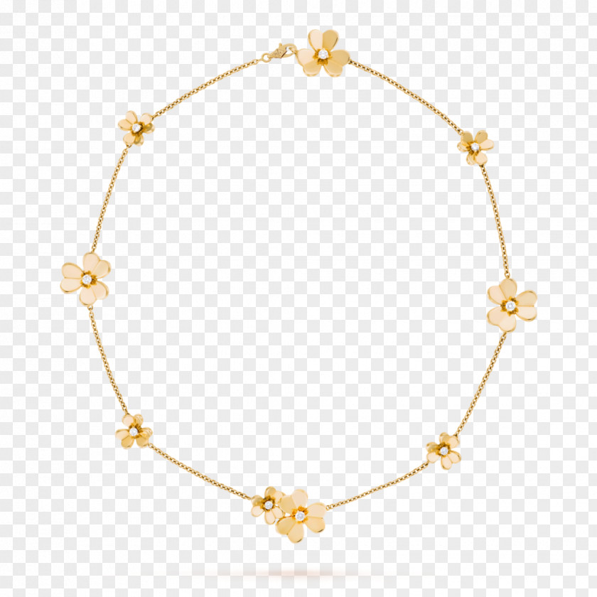 Necklace Van Cleef & Arpels Charms Pendants Flower Jewellery PNG