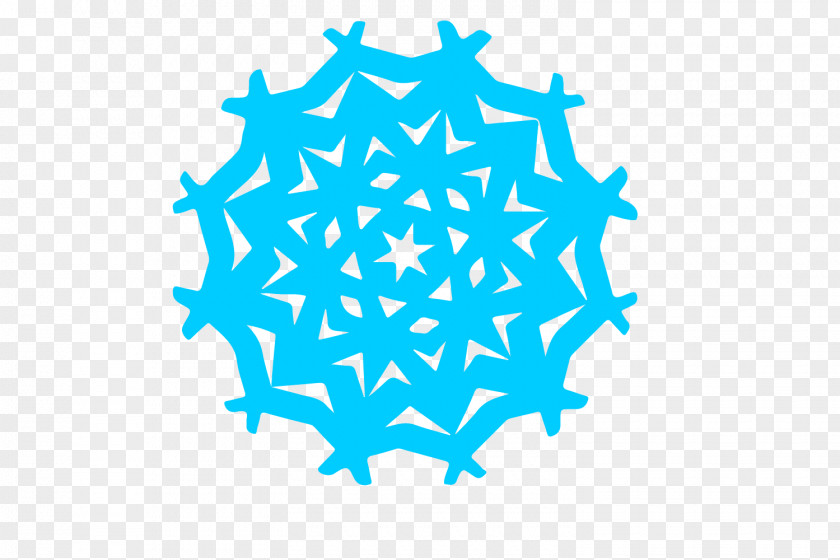 Snowflake Cutout Patterns. PNG