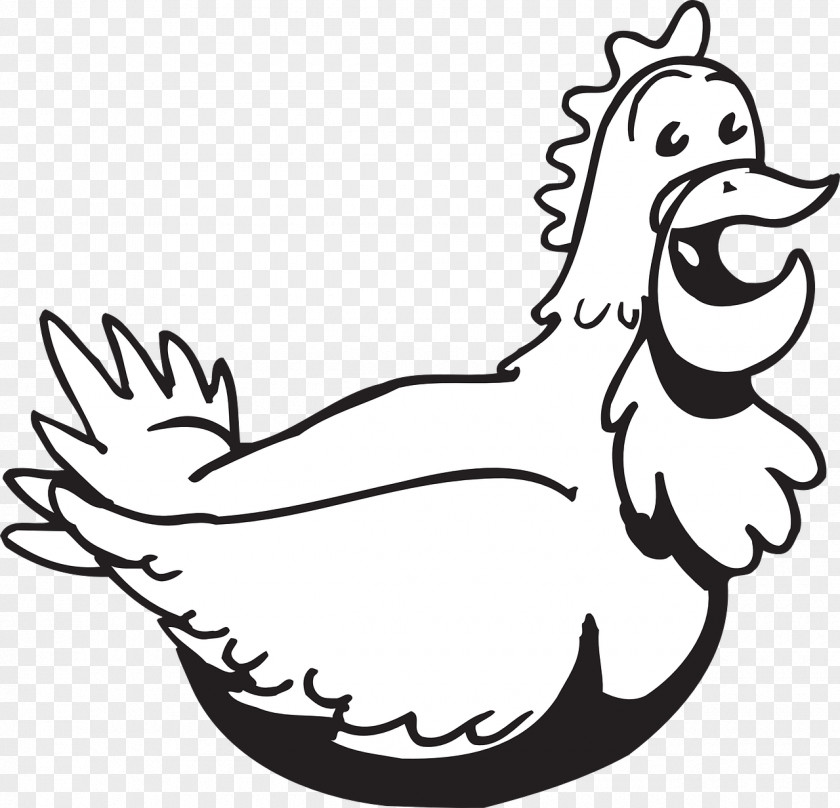 Chick Chicken Black And White Clip Art PNG
