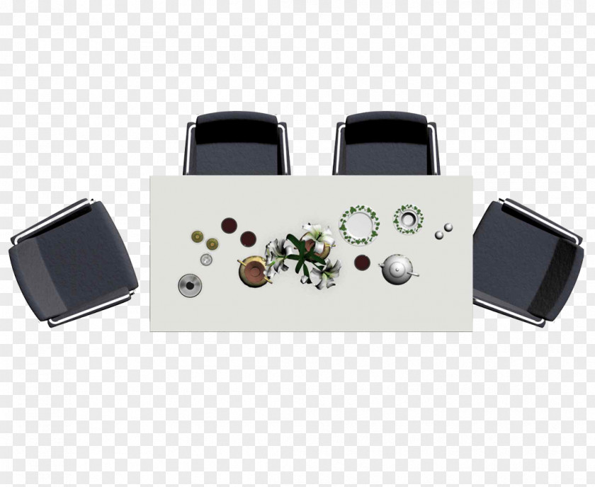 Dining Table Computer File PNG