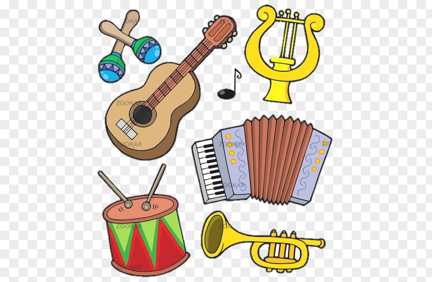 Musical Instruments Vector Graphics Image Cartoon PNG