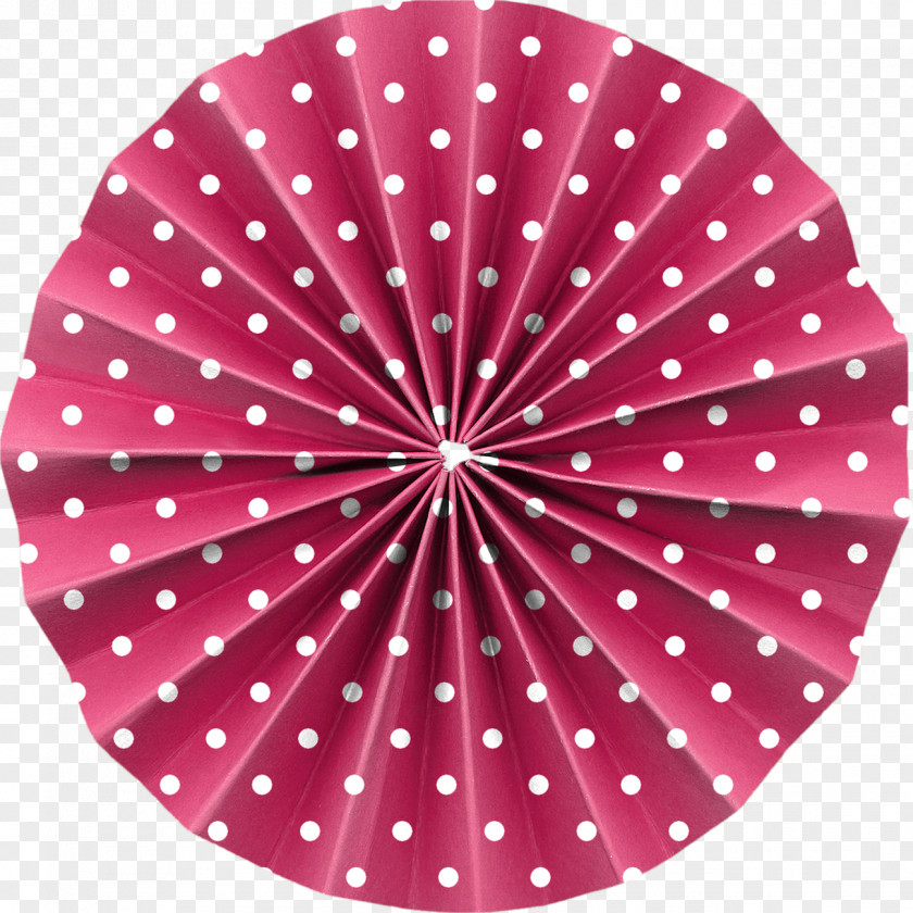 Origami Red Circle Pattern Paper PNG