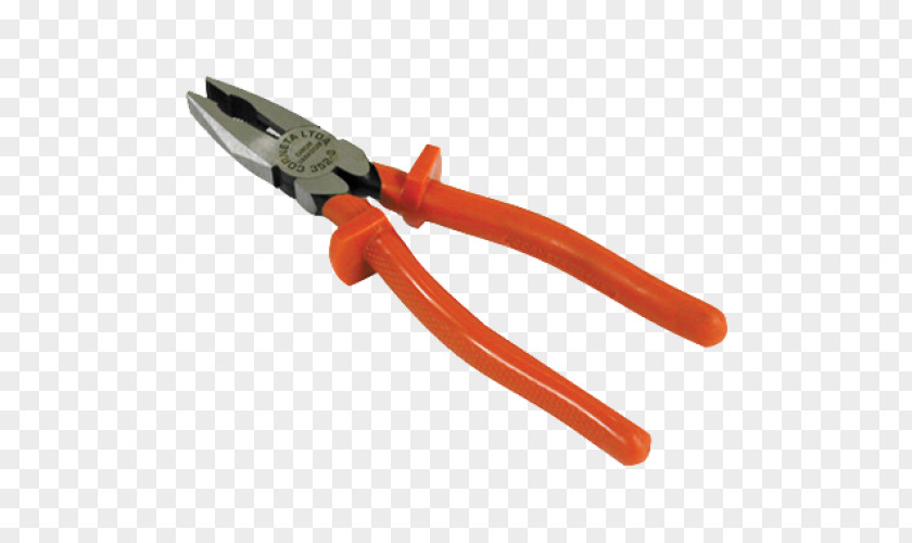 Pliers Diagonal Lineman's Tool Nipper PNG