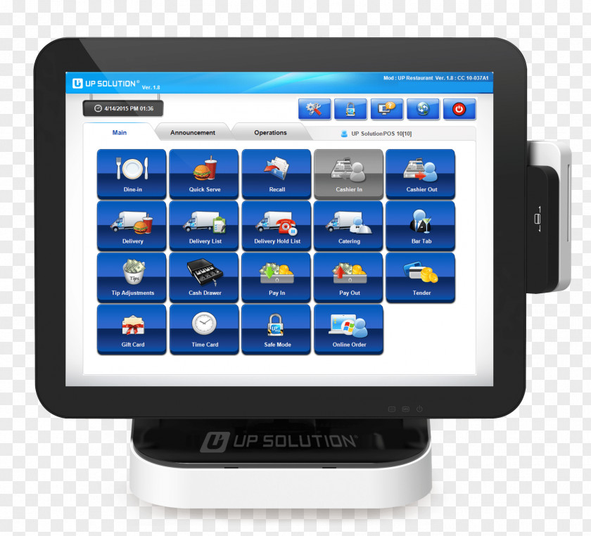 Pos Terminal Point Of Sale POS Solutions Sintel Systems Sales Computer Software PNG