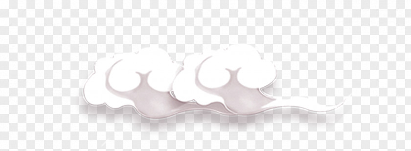 Simple White Clouds Brand Logo Pattern PNG