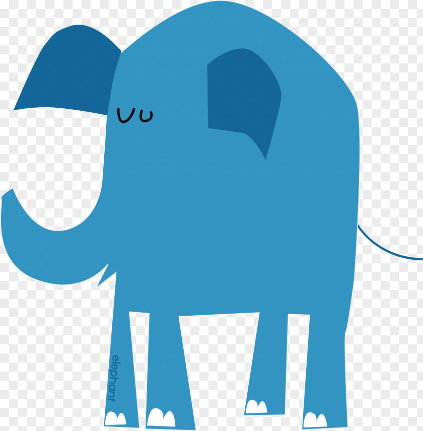 Tomorrow Sign Cliparts Elephant Blue Clip Art PNG