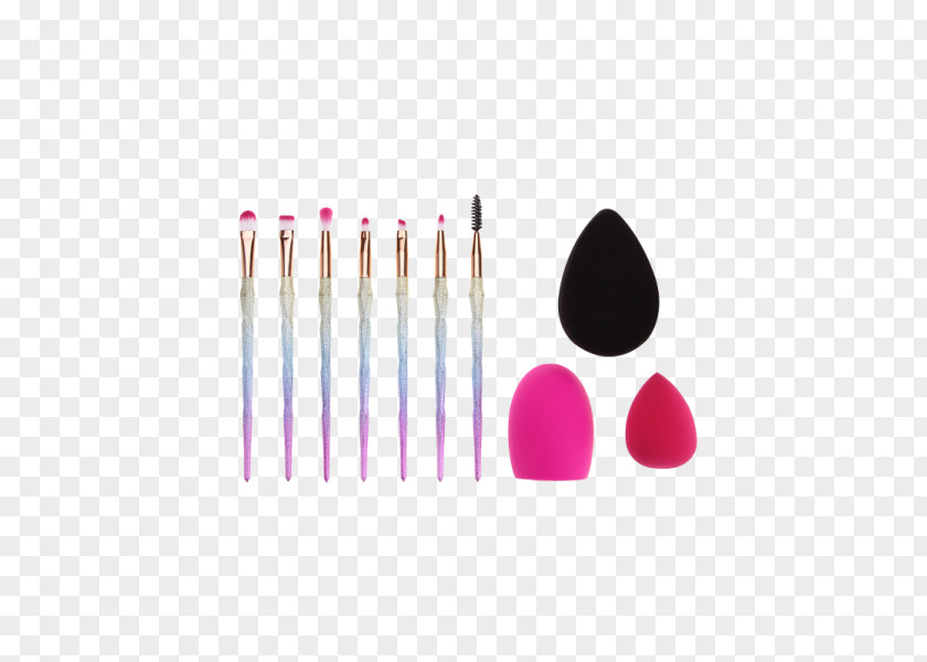 Wavy Comb Pick Make-Up Brushes Cosmetics Lipstick Lip Gloss PNG