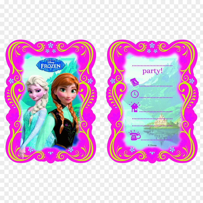 Elsa Frozen Film Series Olaf Convite Kinderfeest PNG