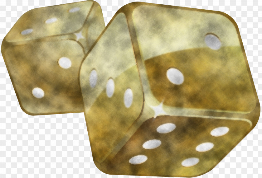 Games Yellow Brown Dice Pattern PNG