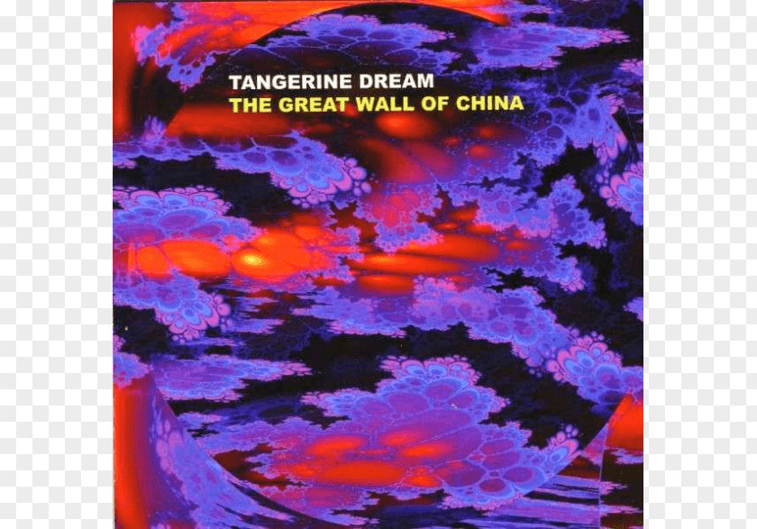 Great Wall Of China Tangerine Dream Ricochet Phonograph Record Stratosfear PNG