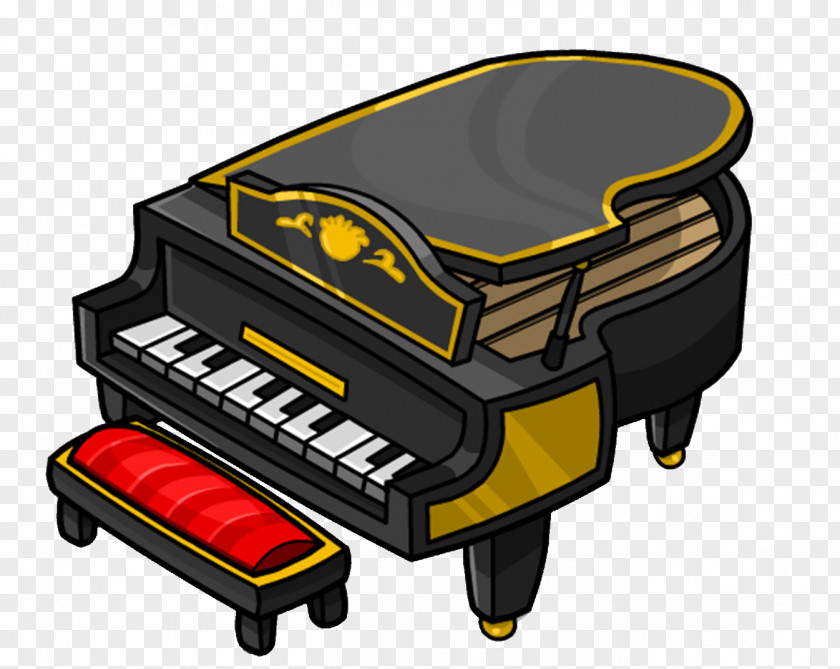 Piano Animation Club Penguin Television PNG