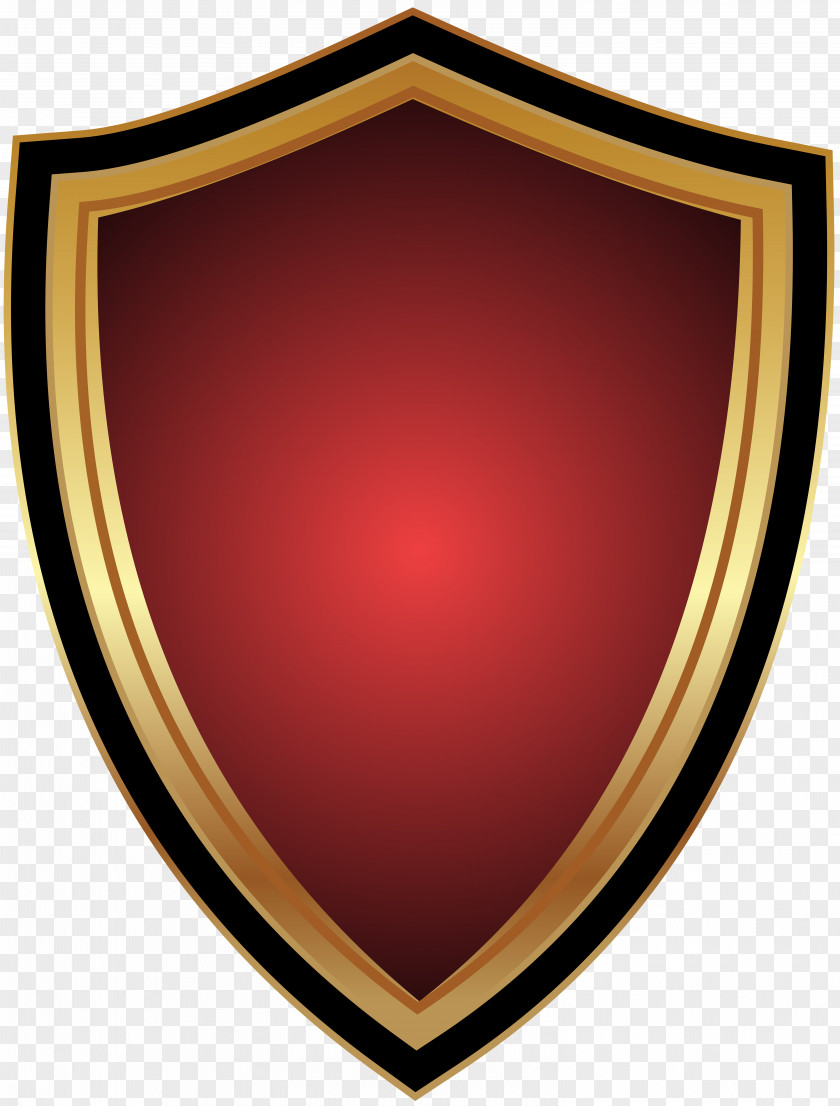 Red Badge Transparent Clip Art Image PNG