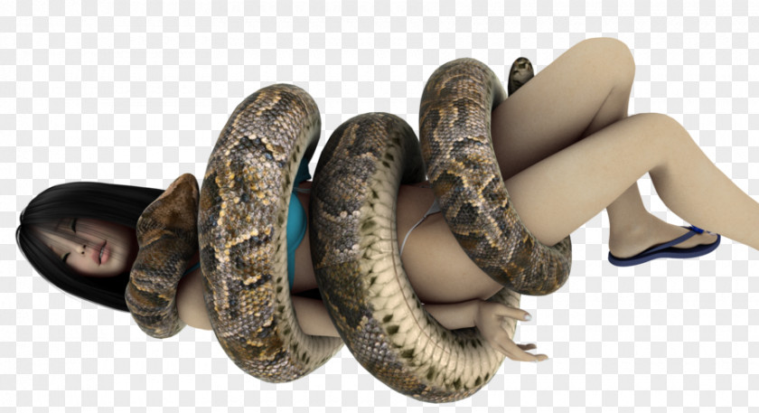 Snake DeviantArt Giant Anaconda Digital Art PNG