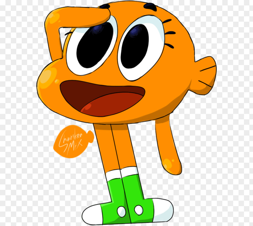 Cute Darwin Watterson Cartoon Clip Art DeviantArt PNG