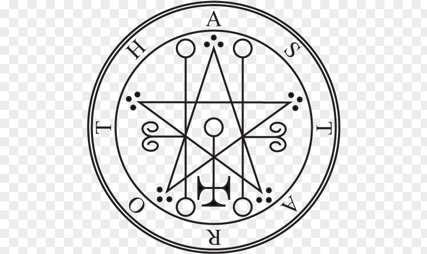 Demon Lesser Key Of Solomon Astaroth Sigil Goetia PNG