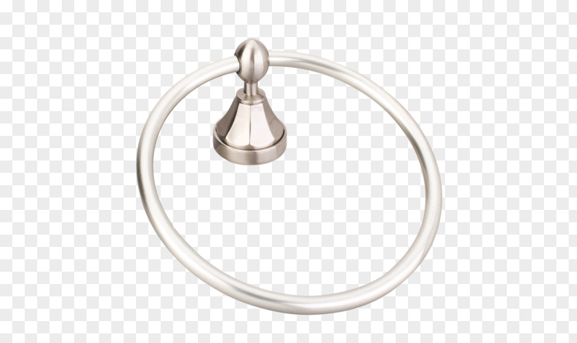 Element Ring Towel Bathroom Brushed Metal Robe PNG