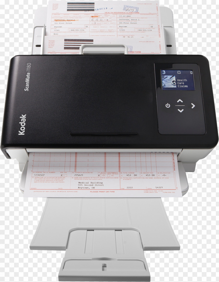 Printer Inkjet Printing Image Scanner Kodak SCANMATE I1150 Document PNG
