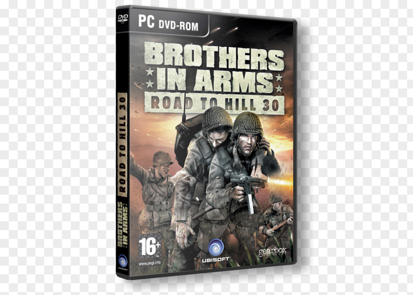 Road Hill Brothers In Arms: To 30 Earned Blood Hell's Highway PlayStation 2 D-Day PNG