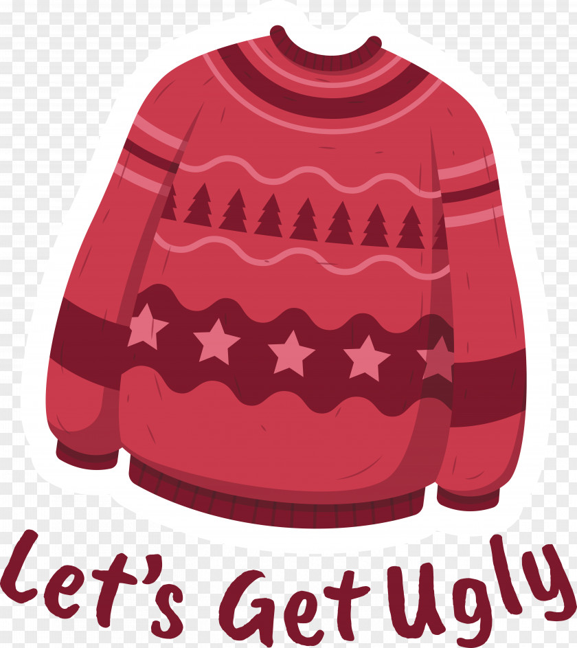 Winter Ugly Sweater Get Ugly Sweater PNG