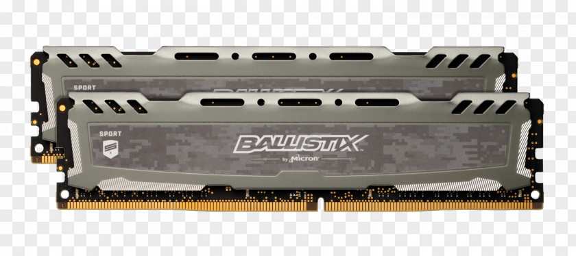 8 GB (2 X 4 GB) DDR4-2400PC4-19200CL16PC Memory Bar (BLS2C4G4D240FSA)Others Ballistix 8GB Sport Ddr3 1600 MHz UDIMM Module DDR4 SDRAM PNG