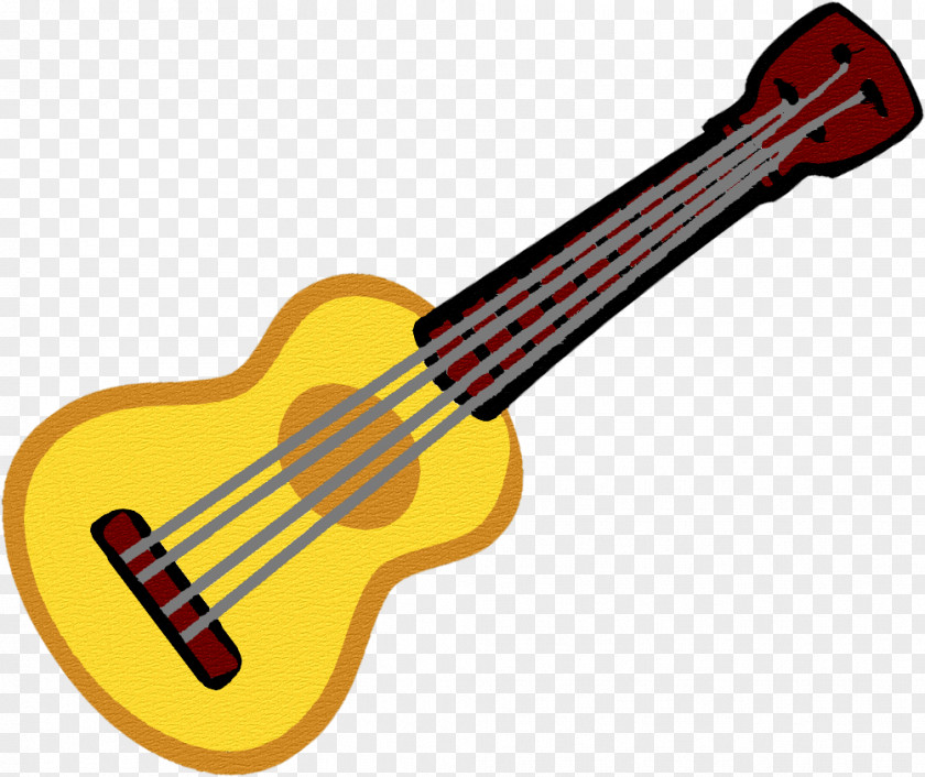 Bass Guitar Ukulele Cuatro Clip Art PNG