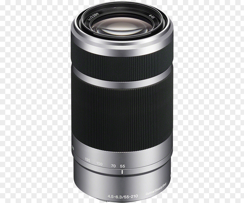 Camera Lens Sony NEX-5 E 55-210mm F/4.5-6.3 OSS E-mount F4.5-6.3 PNG