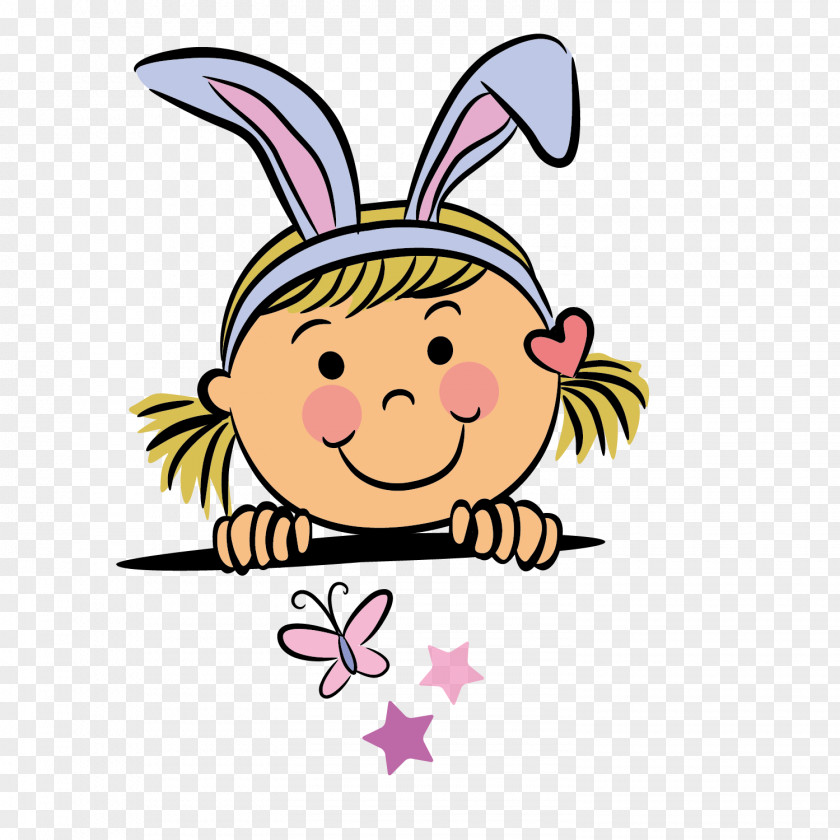 Hand Painted Vector Child Decoration PNG