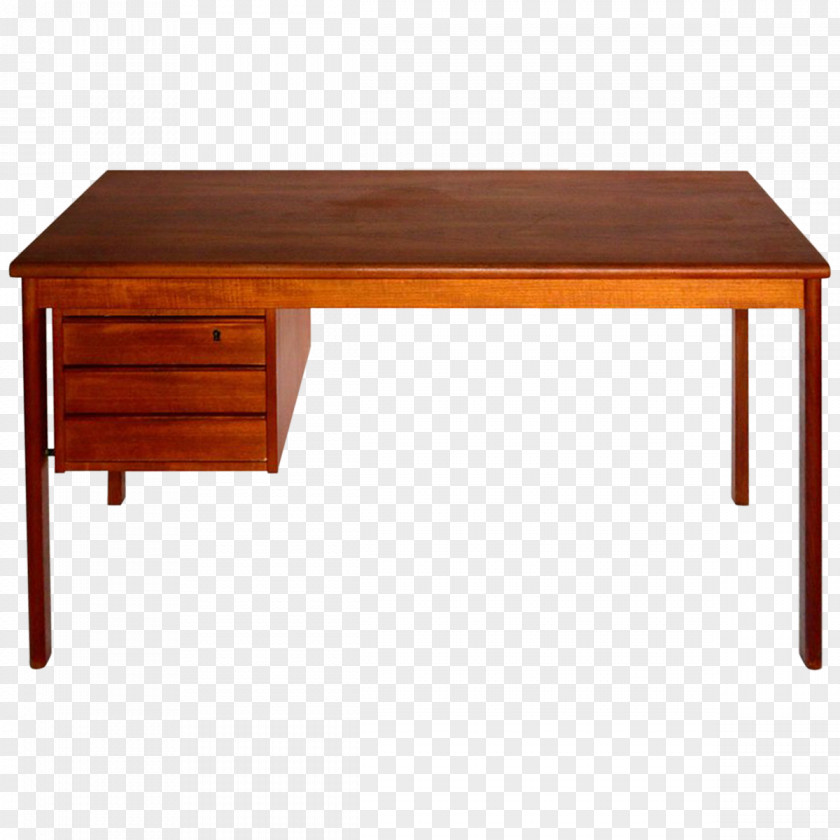 Mid-cover Design Table Computer Desk Drawer Danish Modern PNG