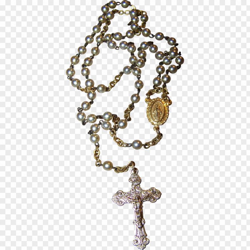 Necklace Rosary Body Jewellery PNG