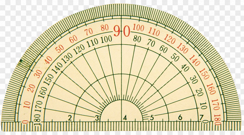 Compass Ruler Straightedge Measuring Instrument Semicircle PNG