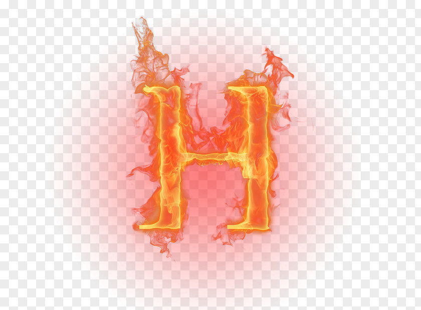 Flame Letter Fire Combustion PNG