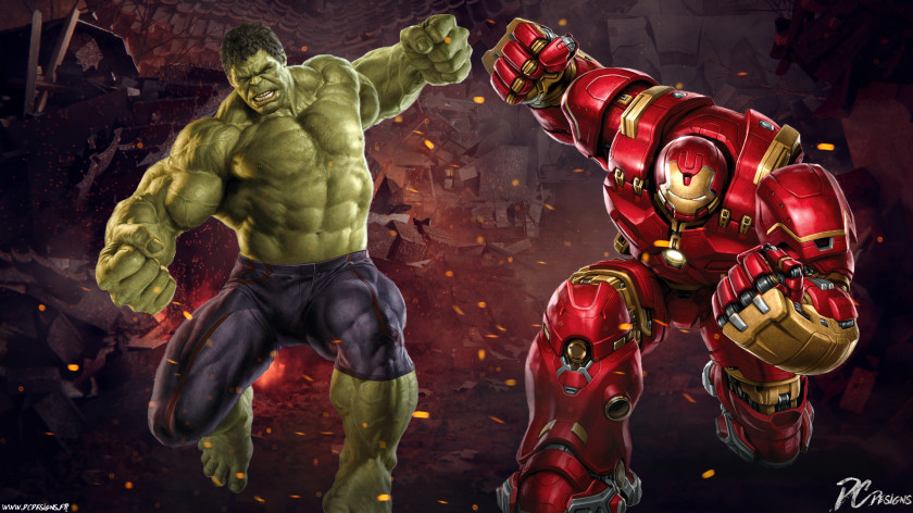 Hulk Hulkbusters Iron Man Thanos Ultron PNG