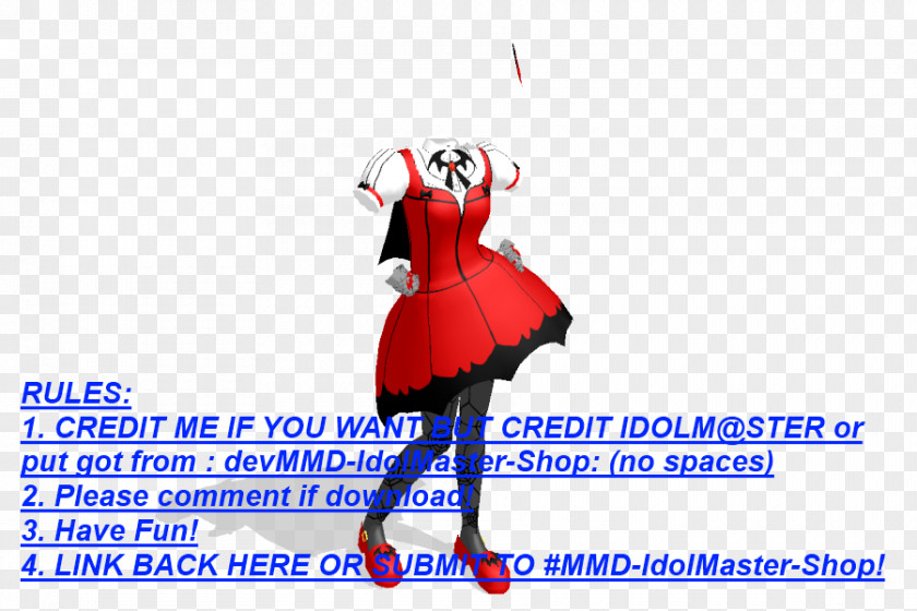 Idolmaster Vampire DeviantArt MikuMikuDance Vocaloid Costume PNG