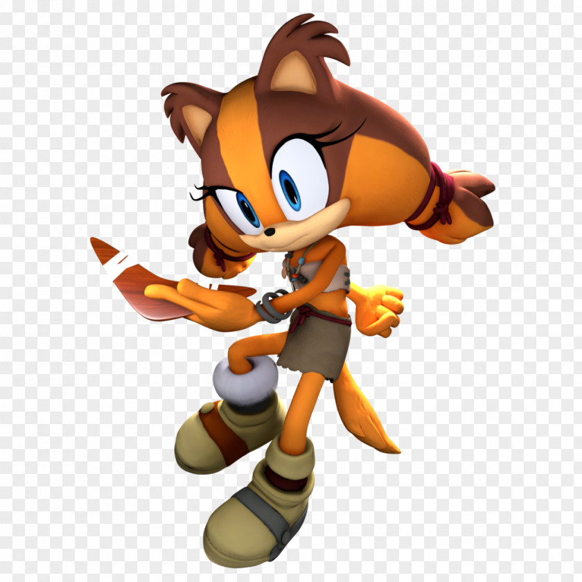 Sticks Sonic Boom: Rise Of Lyric The Badger Sega PNG