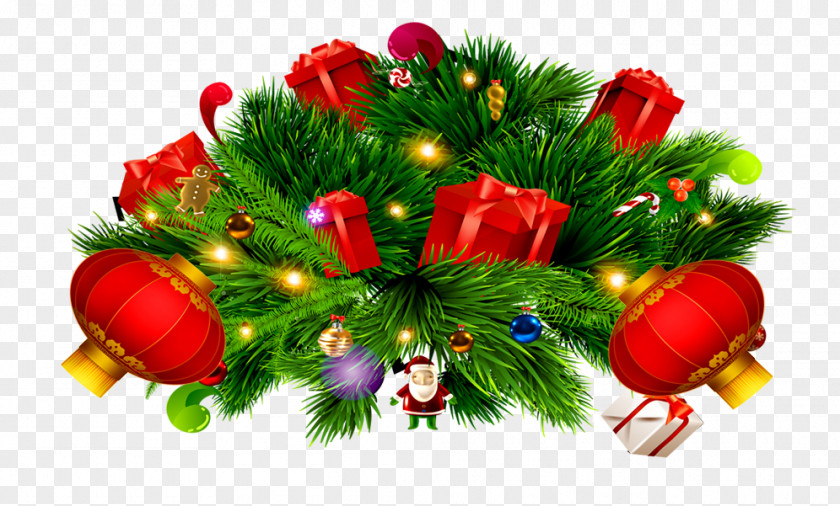 Creative Christmas Ornament Tree Gift PNG