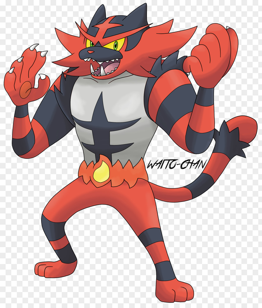 Dark Vector Incineroar Pokémon Sun And Moon Charizard PNG