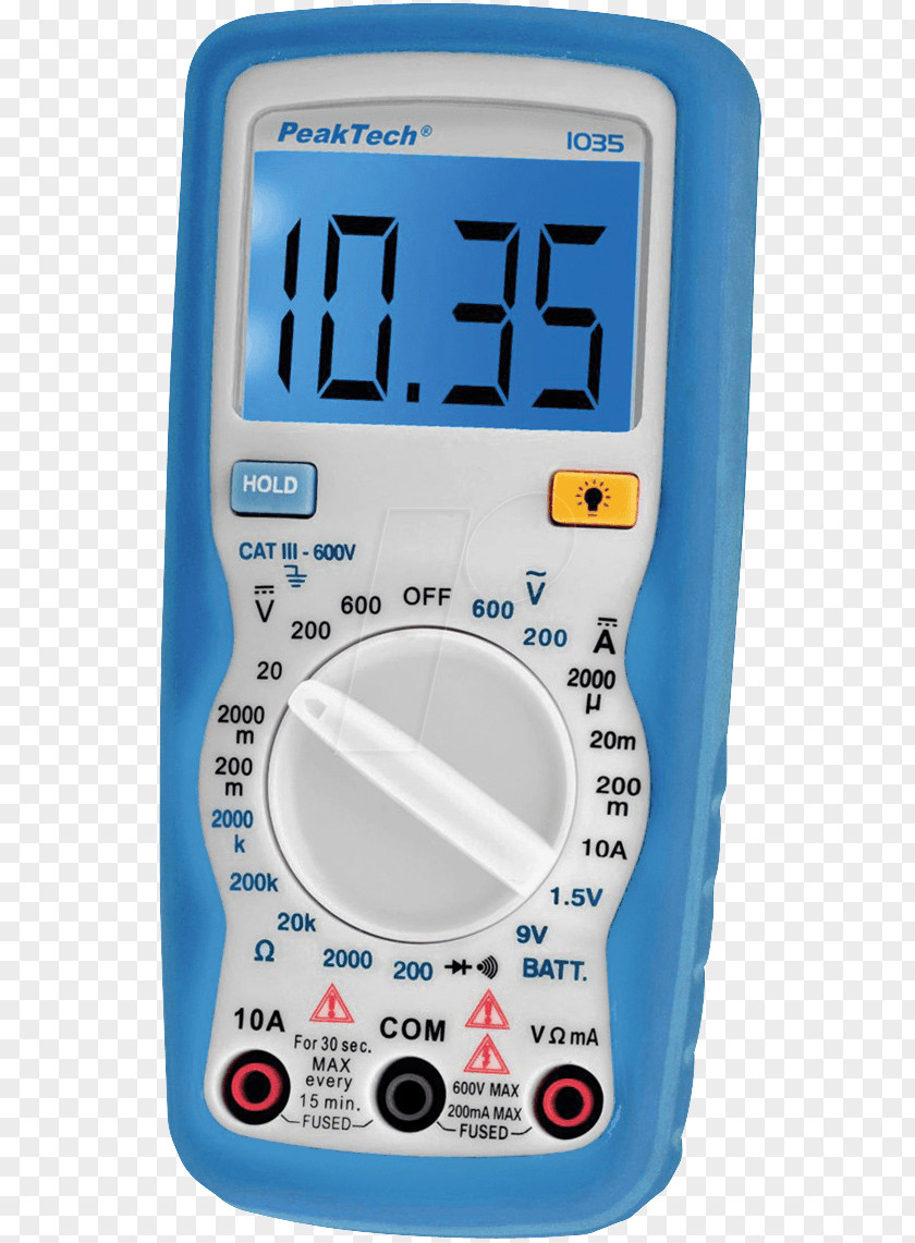 Digital Multimeter Miernik Cyfrowy Signal Electronics PNG