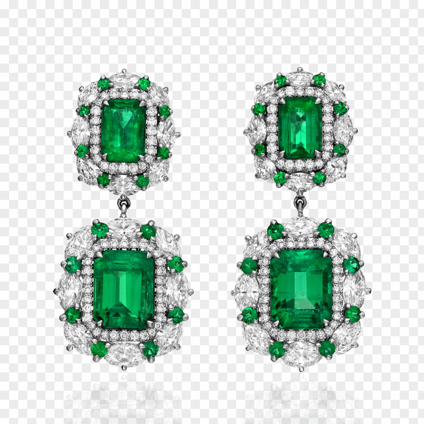 Jewellery Earring Gemstone Emerald Birthstone PNG