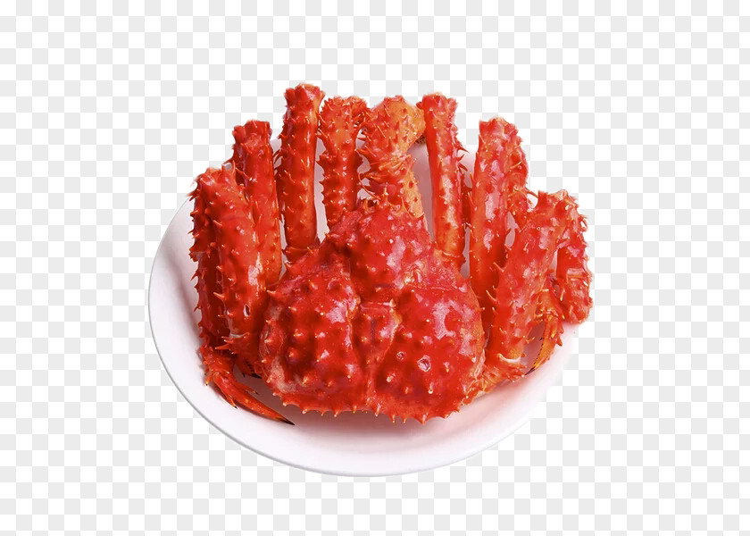 King Crab Creative Dig Free Seafood Trap PNG